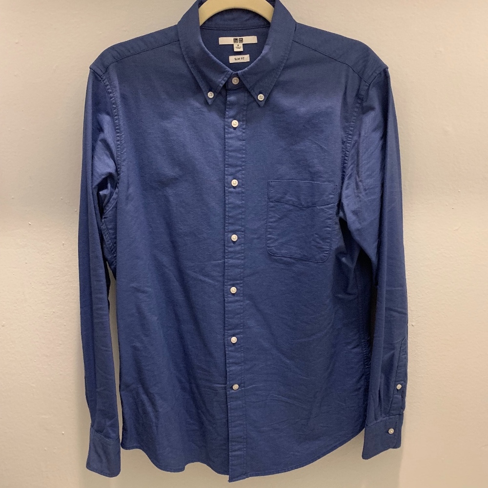 Mens Uniqlo Slim Fit Shirt - Size M (EUC)
